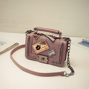 Crossbody bag Fashion Women Bag Women Purses And Handbags Designer Brand Ladies Hand Bags PU Leather Chain Shoulder Bag 751