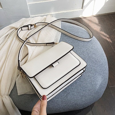 Handbag Women Shoulder Bag Luxury 2019 New Designer Small Crossbody Bags PU Leather Purses and Handbags Travel Hand Bag